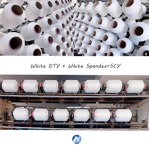 chena DTY+white spandex =SCY